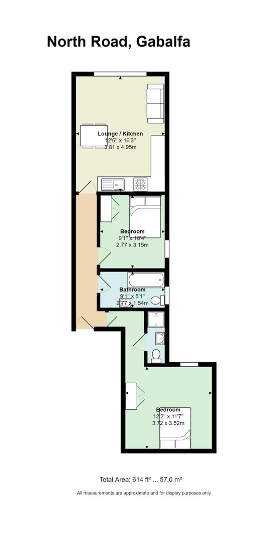 Floorplan for North Road, Gabalfa